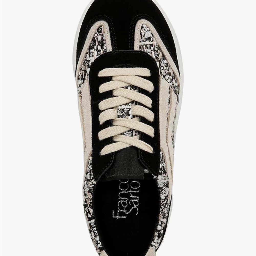 Franco Sarto Womens Matera Lace Up Fashion Sneaker Size 5.5 - Picture 5 of 15